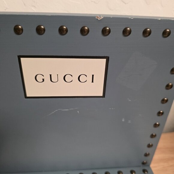 GUCCI Studded Flat-Back Dresser Countertop Display | Retail Display | Rare - Picture 2 of 13
